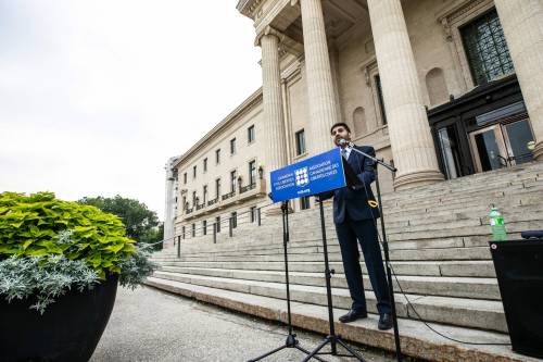 MIKAELA MACKENZIE / FREE PRESS
                                Shakir Rahim, director of the criminal justice program at the Canadian Civil Liberties Association, says legal aid services have been systemically underfunded.