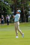 MIKE DEAL / FREE PRESS
                                Winnipegger Braxton Kuntz shot a stellar five-under 65 to finish just one shot shy of the lead after the first round of the Manitoba Open Thursday.