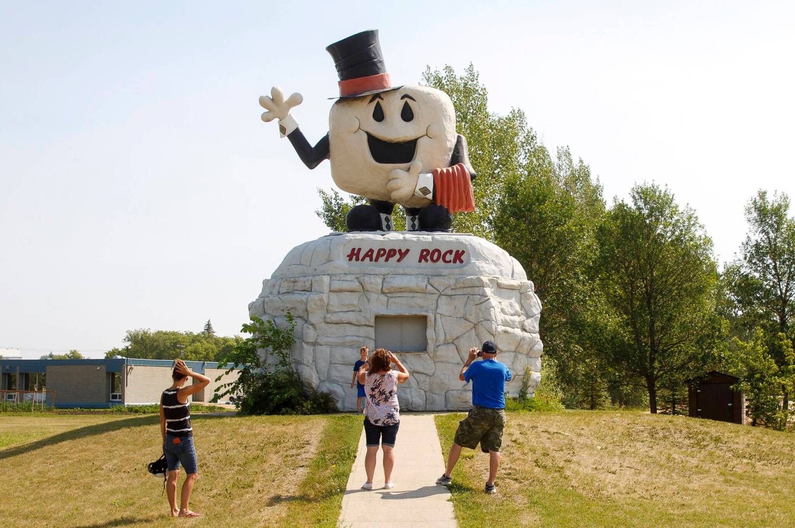 Roadside giants towering symbols of Canada's quirkiness