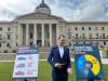 The Canadian Taxpayers Federation&rsquo;s Gage Haubrich is calling forthe federal gas tax holiday to continue past Labour Day. (Carol Sanders / Free Press)