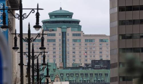 Mike Deal / Free Press Files
                                The venue for Dos Pampas Skyline Restaurant, which has sat empty for the past six years, offers a panoramic view of the city.