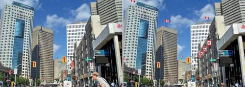 SUPPLIED
                                Using AI, coun. Markus Chambers created an image showing &ldquo;Operation Naked Flag Pole,&rdquo; an initiative he started on Wednesday, calling on Winnipeg businesses to hoist the Canadian flag as a sign of solidarity after trade negotiations between Canada and the U.S. fell apart, late Friday.