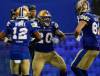 JOHN WOODS / THE CANADIAN PRESS FILES 

Winnipeg Blue Bombers running back Brady Oliveira has not had many opportunities to be a difference maker late in games.