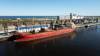 SUPPLIED
                                Approximately 30,000 tonnes of Canadian durum wheat supplied by Saskatchewan-based AGT Foods is being loaded onto a ship at the Port of Churchill and will be shipped to customers in Europe later this week.