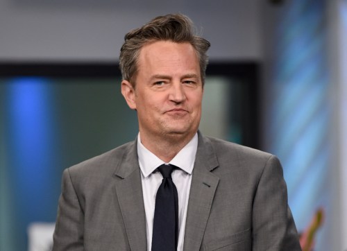 Actor Matthew Perry participates in the BUILD Speaker Series to discuss the mini-series 