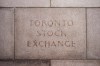 The fading name on the building in Toronto that used to house the Toronto Stock Exchange on Thursday, August 18 2011. THE CANADIAN PRESS/Aaron Vincent Elkaim