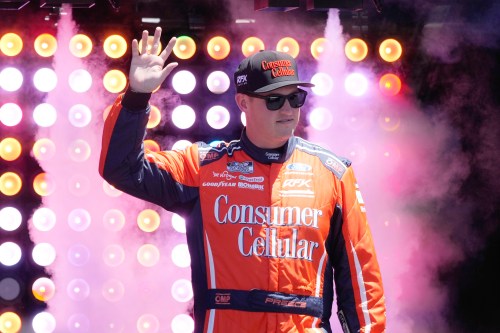 FILE - Ryan Preece during a NASCAR Cup Series auto race event at Sonoma Raceway, Sunday, June 28, 2026, in Sonoma, Calif. (AP Photo/Jeff Chiu, File)