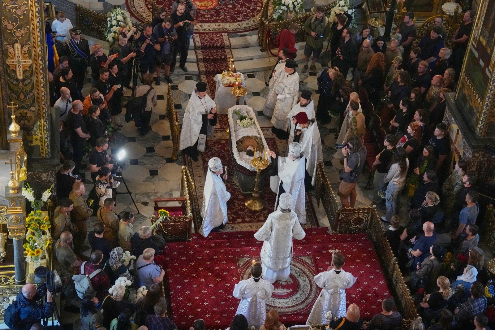 Ukraine honors its 'collector of souls' volunteer killed while recovering the war dead