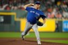 Toronto Blue Jays starting pitcher Jameson Taillon throws during the first inning of a baseball game against the Houston Astros in Houston, Wednesday, Aug. 5, 2026. (AP Photo/Ashley Landis)