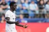 Angel City FC forward Prisca Chilufya celebrates after scoring against Seattle Reign FC during the second half of an NWSL soccer match, Sunday, Aug. 9, 2026, in Seattle. (AP Photo/Lindsey Wasson)