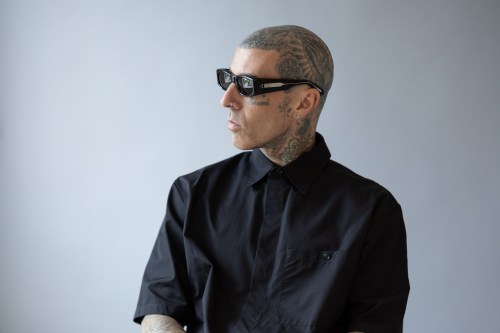 Travis Barker poses for a portrait in New York on Thursday, June 11, 2026. (Photo by Matt Licari/Invision/AP)