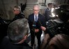 Winnipeg Mayor Scott Gillingham comments after Manitoba Finance Minister Adrien Sala presented the provincial budget in the Manitoba Legislature in Winnipeg on Thursday, March 20, 2025. THE CANADIAN PRESS/John Woods