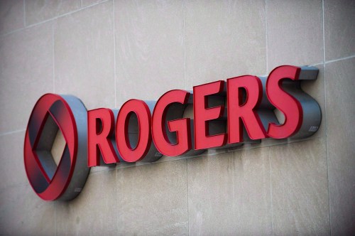 The Rogers Communications sign is marks the company's headquarters in Toronto, April 25, 2012. Rogers Communications Inc. has signed a deal to buy Shaw Communications Inc. in a deal valued at $26 billion, including debt. THE CANADIAN PRESS/Aaron Vincent Elkaim