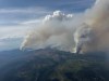 The Pear Lake wildfire, which spans nearly 1,500 square kilometres, is shown near the Pavilion Creek area, north of Lillooet, B.C., in this Sunday, Aug. 9, 2026, handout photo. THE CANADIAN PRESS/Handout — B.C. Wildfire Service (Mandatory Credit)