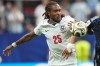 FILE - England's Djed Spence (25) plays during the World Cup semifinal soccer match between England and Argentina in Atlanta, Wednesday, July 15, 2026. (AP Photo/Jeff Roberson, File)