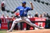 Kansas City Royals pitcher Noah Cameron delivers during the first inning of a baseball game against the Los Angeles Angels, Sunday, Aug. 16, 2026, in Anaheim, Calif. (AP Photo/William Liang)