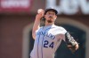 Colorado Rockies pitcher Michael Lorenzen (24) throws during the first inning of a baseball game against the against the San Francisco Giants in San Francisco, Saturday, Aug. 15, 2026. (AP Photo/Nic Coury)