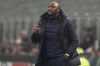 FILE - Genoa's coach Patrick Vieira reacts during the Serie A soccer match between AC Milan and Genoa at the San Siro stadium, in Milan, Italy, Dec. 15, 2024. (AP Photo/Antonio Calanni, File)
