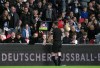 FILE - The referee Danny Desmond Makkelie pauses the match and asks for the VAR during the UEFA Nations League soccer match between England and Germany at the Wembley Stadium in London, England, Monday, Sept. 26, 2022. Text on the advertising board reads: 'German Soccer'. (AP Photo/Alastair Grant, File)