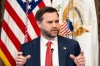 U.S. Vice-President JD Vance speaks during a roundtable event in the Eisenhower Executive Office Building on the White House campus, Wednesday, Aug. 5, 2026, in Washington. (AP Photo/Alex Brandon)