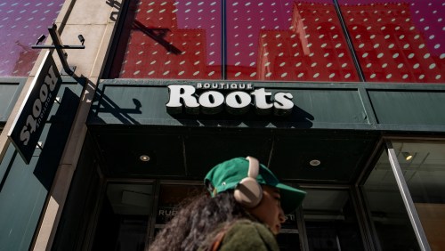 A Roots Canada store is seen in Montreal on Wednesday, March 4, 2026. THE CANADIAN PRESS/Christinne Muschi