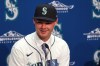 FILE - Seattle Mariners first-round draft pick Kade Anderson speaks during a baseball news conference, July 22, 2025, in Seattle. (AP Photo/Lindsey Wasson, File)
