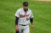 Detroit Tigers pitcher Keider Montero walks to the dugout after pitching during the fifth inning of a baseball game against the Pittsburgh Pirates in Pittsburgh, Tuesday, Aug. 18, 2026. (AP Photo/Gene J. Puskar)