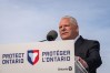 Ontario Premier Doug Ford speaks during an announcement about the Gardiner Expressway and Don Valley Parkway in Toronto on Thursday, June 4, 2026. THE CANADIAN PRESS/Arlyn McAdorey