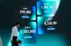 A currency trader passes by a screen showing the Korea Composite Stock Price Index (KOSPI), the foreign exchange rate between U.S. dollar and South Korean won, SK Hynix and Samsung Electronics Co. stock price at the foreign exchange dealing room of the Hana Bank headquarters in Seoul, South Korea, Tuesday, Aug. 25, 2026. (AP Photo/Ahn Young-joon)