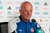 FILE - Iraq head coach Graham Arnold speaks during a news conference on the eve of the team's World Cup soccer match against Senegal, on June 25, 2026, in Toronto. (AP Photo/Stephanie Scarbrough, File)