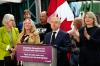 Minister of Finance and National Revenue Francois-Philippe Champagne speaks at a news conference on Canada's response to U.S. tariffs, at a roofing company in Ottawa, on Tuesday, Aug. 25, 2026. THE CANADIAN PRESS/Justin Tang