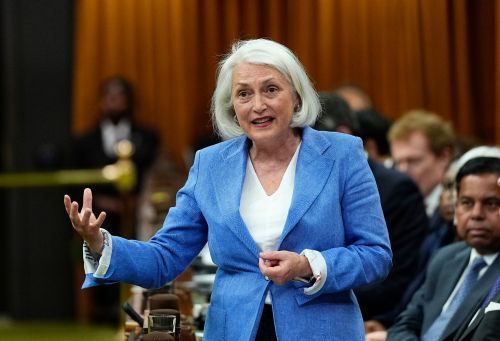 Minister of Fisheries Joanne Thompson rises during Question Period in the House of Commons on Parliament Hill in Ottawa on Thursday, June 11, 2026. THE CANADIAN PRESS/Justin Tang