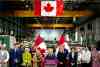 Finance Minister François-Philippe Champagne speaks at a news conference on Canada's response to U.S. tariffs at a roofing company in Ottawa, on Tuesday, Aug. 25, 2026. THE CANADIAN PRESS/Justin Tang