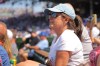 Diane Meagher, a longtime season ticket holder, watches from the stands during a baseball game between the Chicago White Sox and the Chicago Cubs, Wednesday, Aug. 19, 2026, in Chicago. (AP Photo/Melissa Tamez)