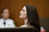 Lindsay Clancy listens to testimony during her murder trial in Plymouth Superior Court, on Wednesday, Aug. 26, 2026 in Plymouth, Mass. (Greg Derr /The Patriot Ledger via AP, Pool)