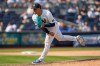 New York Yankees pitcher Fernando Cruz throws during the ninth inning of a baseball game against the Seattle Mariners, Thursday, Aug. 13, 2026, in New York. (AP Photo/Yuki Iwamura)