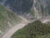 This photo released by Xinhua News Agency, shows a mudslide-hit area near Gyirong Port in southwestern China's Tibetan Autonomous Region on Wednesday, Aug. 26, 2026. (Xinhua via AP)