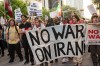 FILE - Protesters march in the streets of downtown Austin, Texas, to show opposition to the U.S.-Israeli war in Iran, during a demonstration organized by the Austin for Palestine Coalition, April 8, 2026. (Mikala Compton/Austin American-Statesman via AP, File)