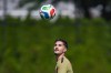 Canada's Stephen Eustaquio watches the ball during a FIFA World Cup soccer training session, in Vancouver, on Tuesday, June 16, 2026. THE CANADIAN PRESS/Darryl Dyck