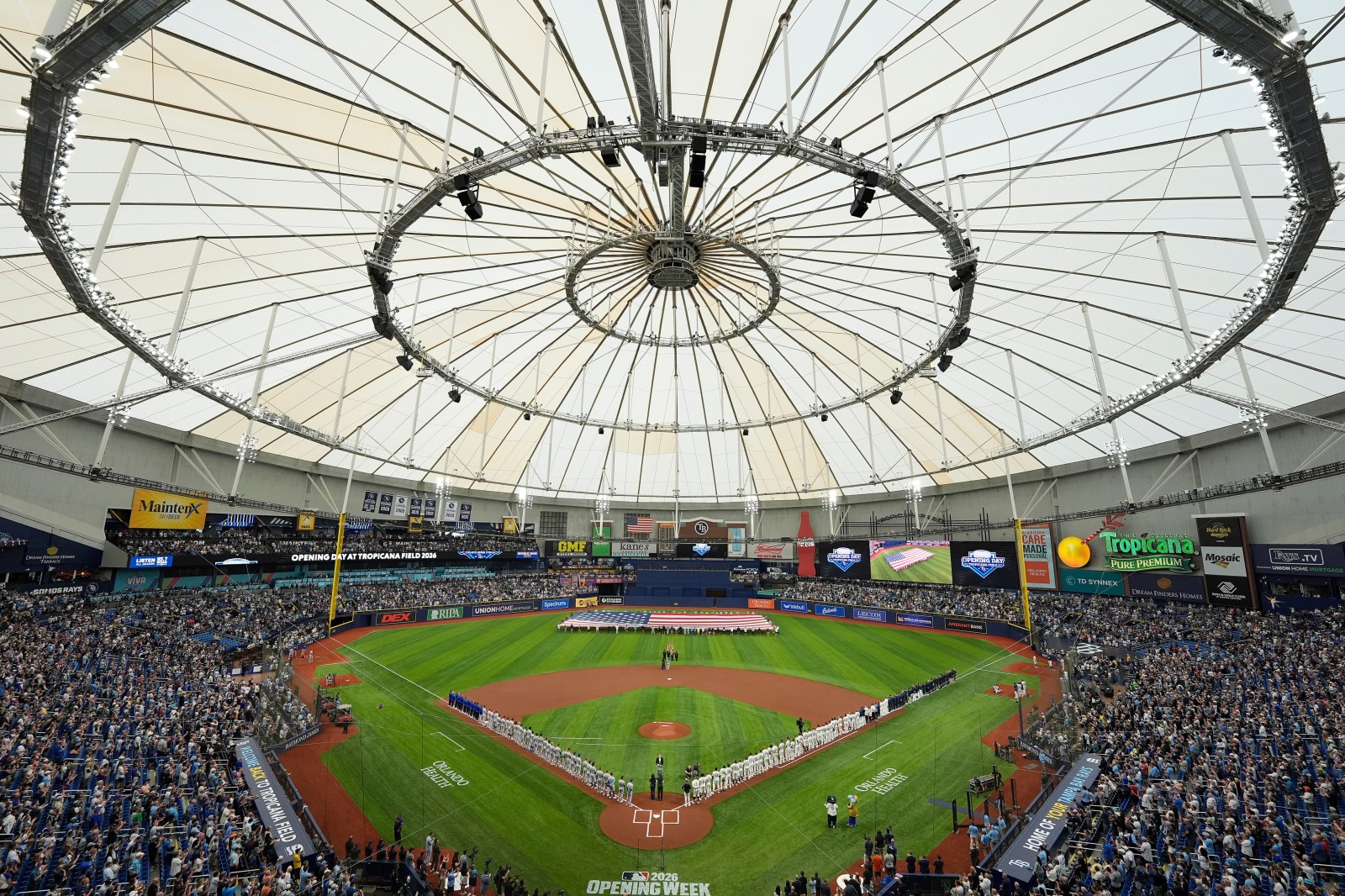 winnipegfreepress.com - The Associated Press - Tampa Bay Rays set for new $2.3B stadium project after county, city approve financing plan