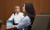 Lindsay Clancy waits for the jury to leave and start deliberations during her murder trial at Plymouth Superior Court in Plymouth, Mass., Thursday, Aug. 27, 2026. (Greg Derr/The Patriot Ledger via AP, Pool)