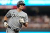 Chicago White Sox's Colson Montgomery runs the bases after hitting a home run during the first inning of a baseball game against the Minnesota Twins, Friday, Aug. 28, 2026, in Minneapolis. (AP Photo/Ellen Schmidt)