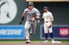 Chicago White Sox' Sam Antonacci runs to third base during the first inning of a baseball game against the Minnesota Twins, Saturday, Aug. 29, 2026, in Minneapolis. (AP Photo/Ellen Schmidt)