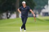 Viktor Hovland, of Norway, waits to putt on the first green during the third round of the PGA Tour Championship golf tournament, Saturday, Aug. 29, 2026, in Atlanta.(AP Photo/Mike Stewart)