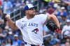Toronto Blue Jays pitcher Max Scherzer (31) throws to a Seattle Mariners batter during first inning MLB baseball action in Toronto, on Sunday, Aug. 30, 2026. THE CANADIAN PRESS/Jon Blacker