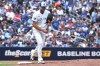 Toronto Blue Jays pitcher Max Scherzer (31) reacts after moving into sole possession of ninth place on the all-time strike-outs list against the Seattle Mariners during first inning MLB baseball action in Toronto, on Sunday, Aug. 30, 2026. THE CANADIAN PRESS/Jon Blacker