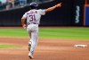 Houston Astros' LaMonte Wade Jr. runs the bases after hitting a home run against the New York Mets during the sixth inning of a baseball game, Sunday, Aug. 30, 2026, in New York. (AP Photo/Noah K. Murray)