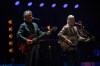 Jim Cuddy and Greg Keelor of Blue Rodeo perform together at the Canadian Songwriters Hall of Fame Induction Ceremony at Massey Hall in Toronto, on Saturday, September 28, 2024. THE CANADIAN PRESS/Paige Taylor White