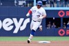 Toronto Blue Jays catcher Alejandro Kirk (30) runs the bases after hitting a two-run home run against the Seattle Mariners during first inning MLB baseball action in Toronto, on Sunday, Aug. 30, 2026. THE CANADIAN PRESS/Jon Blacker