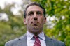 FILE - Attorney Alex Spiro talks to the members of the media at Gracie Mansion, the official residence of the mayor, Sept. 26, 2024, in New York. (AP Photo/Yuki Iwamura, File)